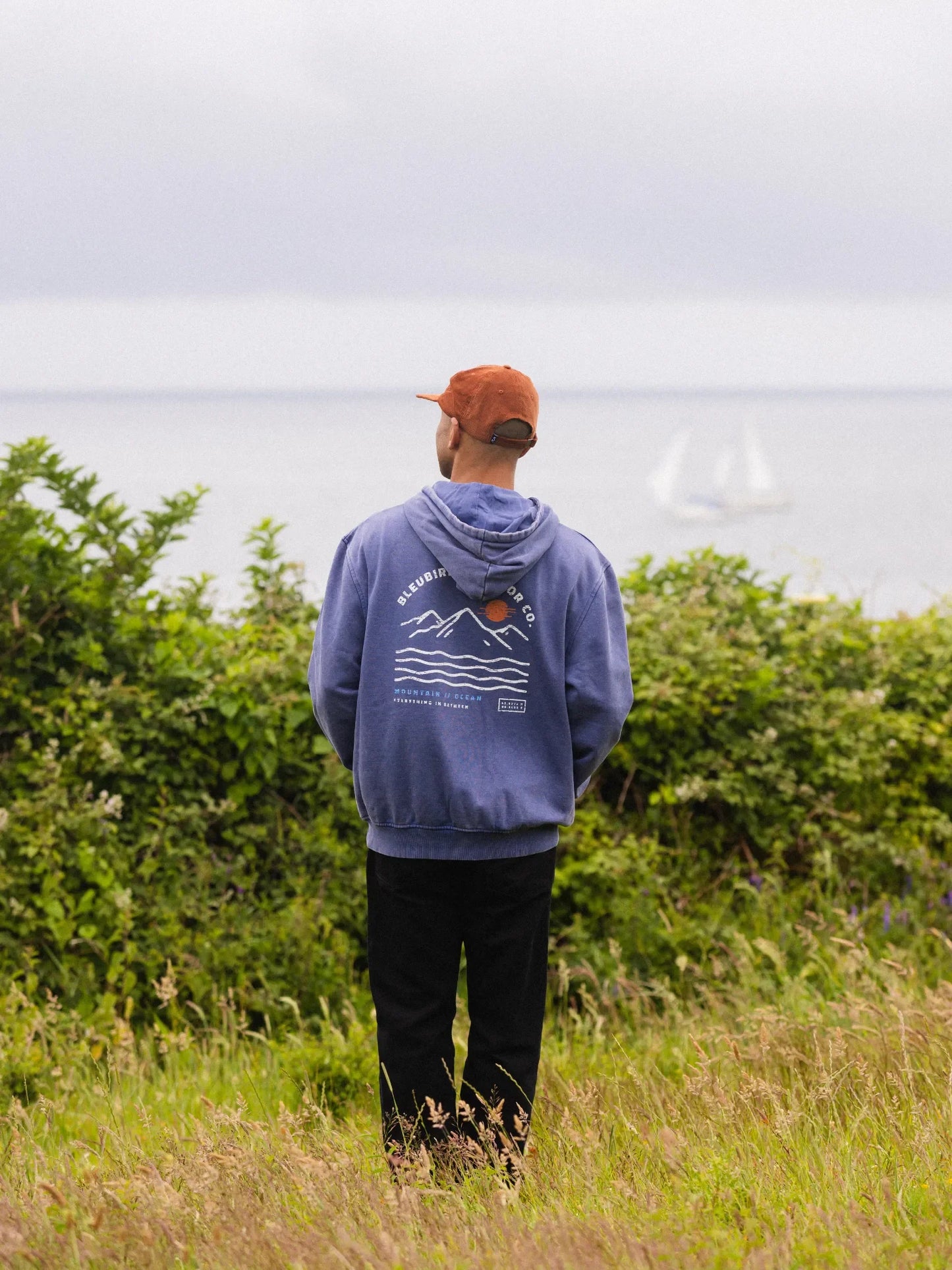 Bleubird Dawn Zipper Hood - Peri Dawn