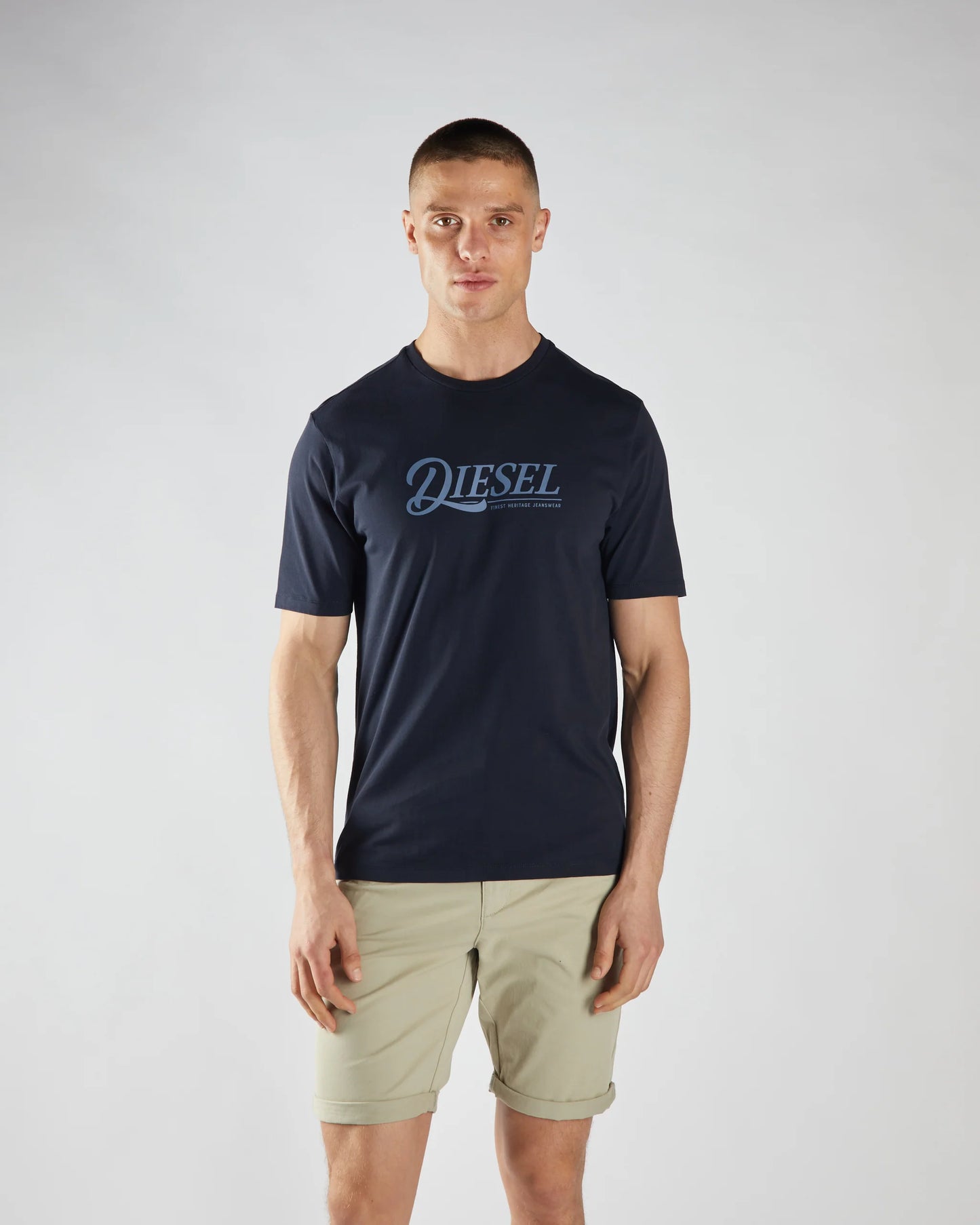 Diesel Pendleton Tee - Midnight Blue