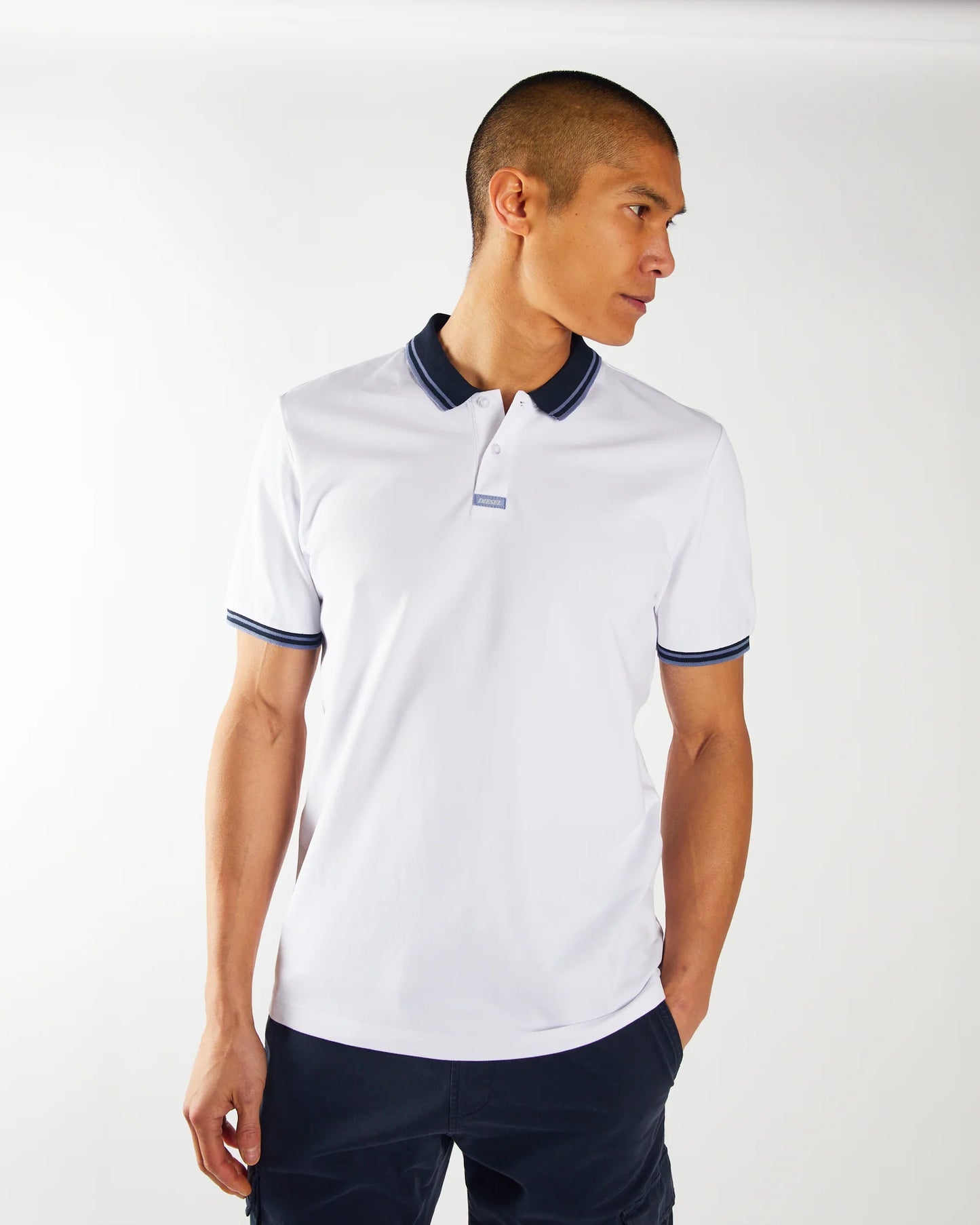 Diesel Porter Polo - Optic White
