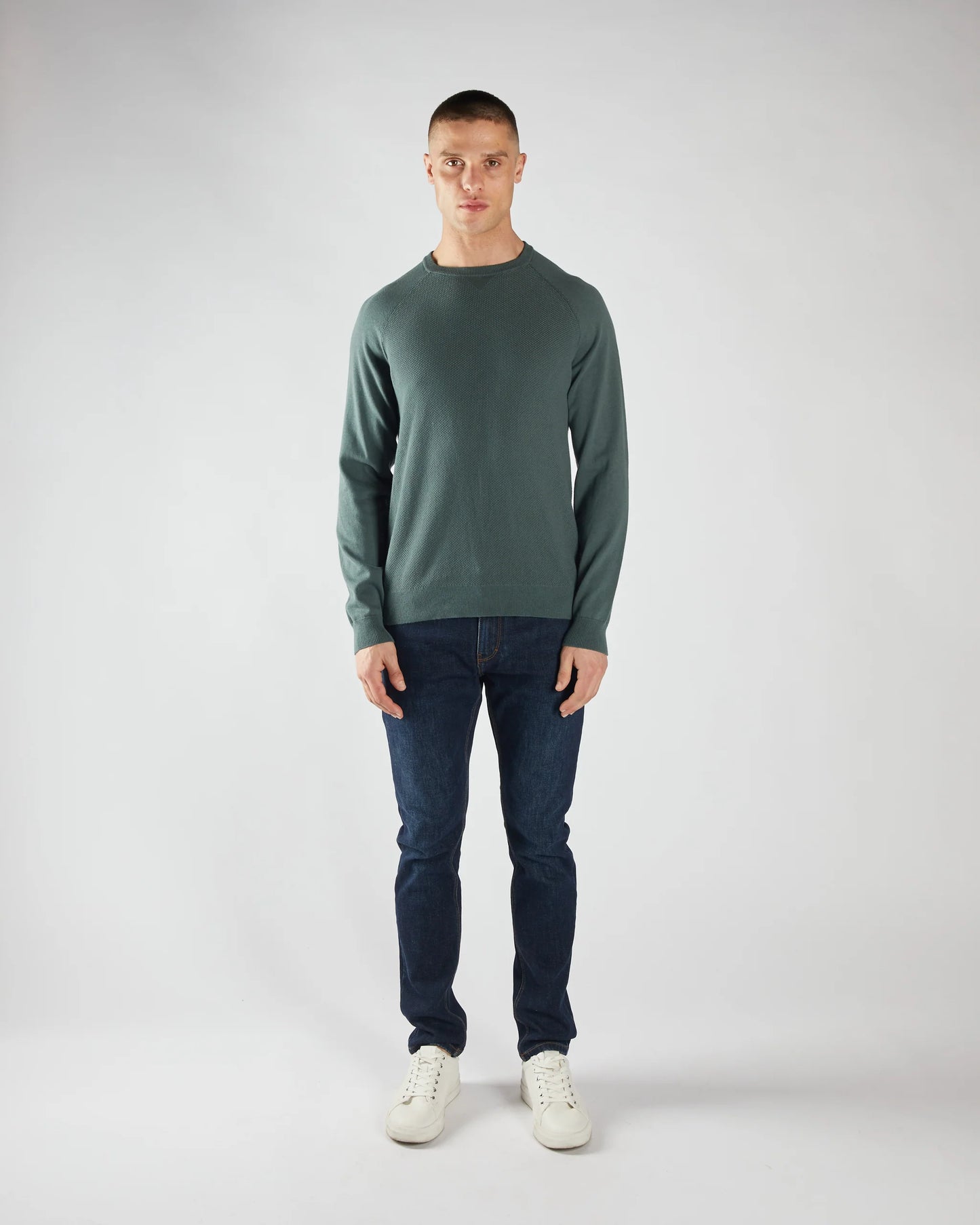 Diesel Preston Sweater- Lawn Green