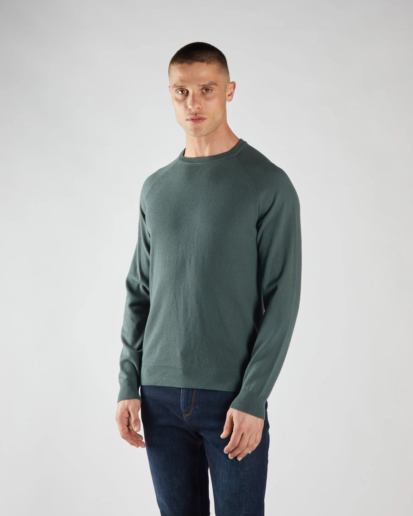 Diesel Preston Sweater- Lawn Green