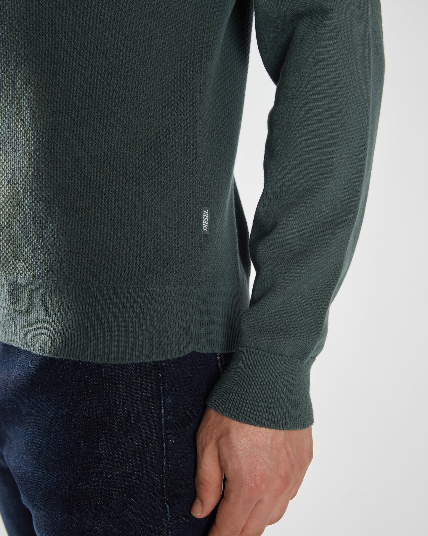 Diesel Preston Sweater- Lawn Green