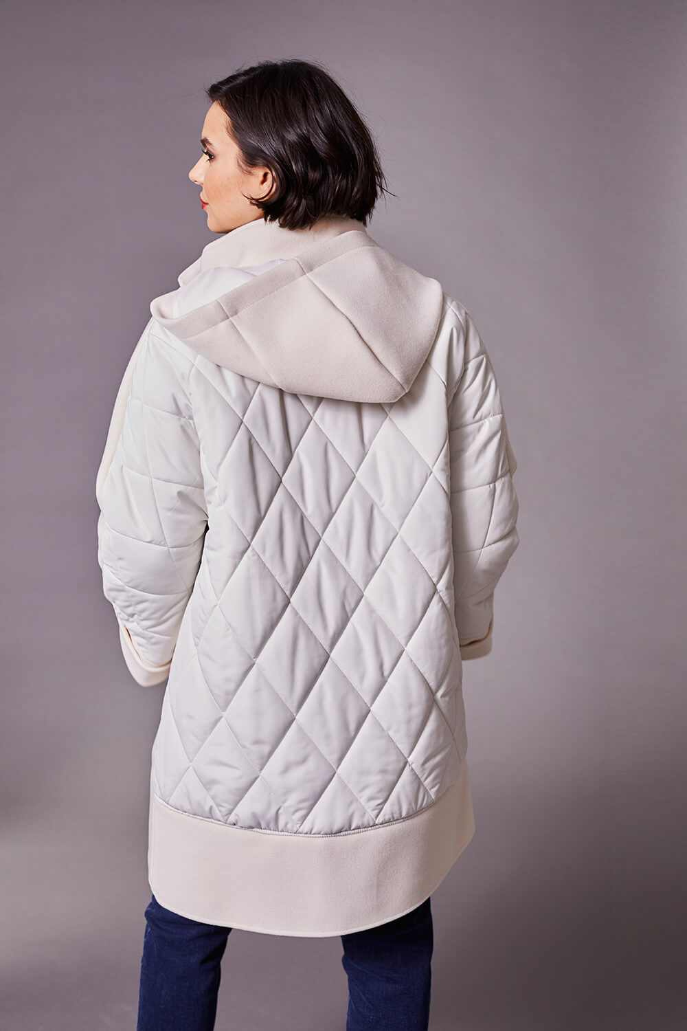 Peruzzi Off Centre Zip Coat