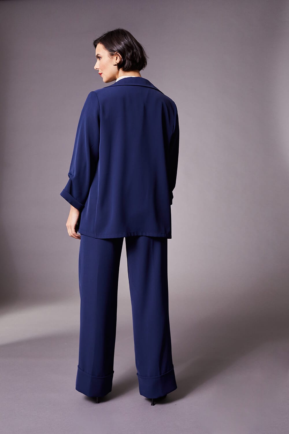 Peruzzi Lounge Blazer Jacket - Navy