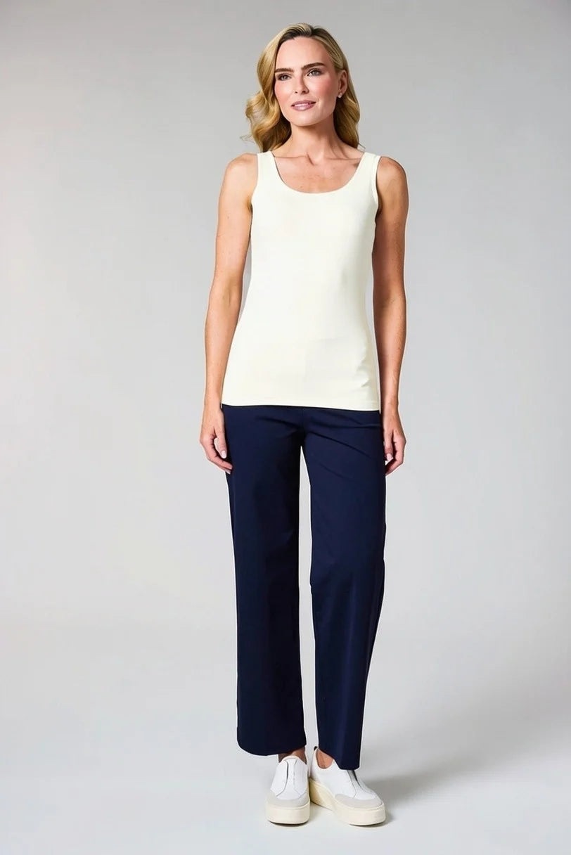 Deck Pia Vest Top - Cream