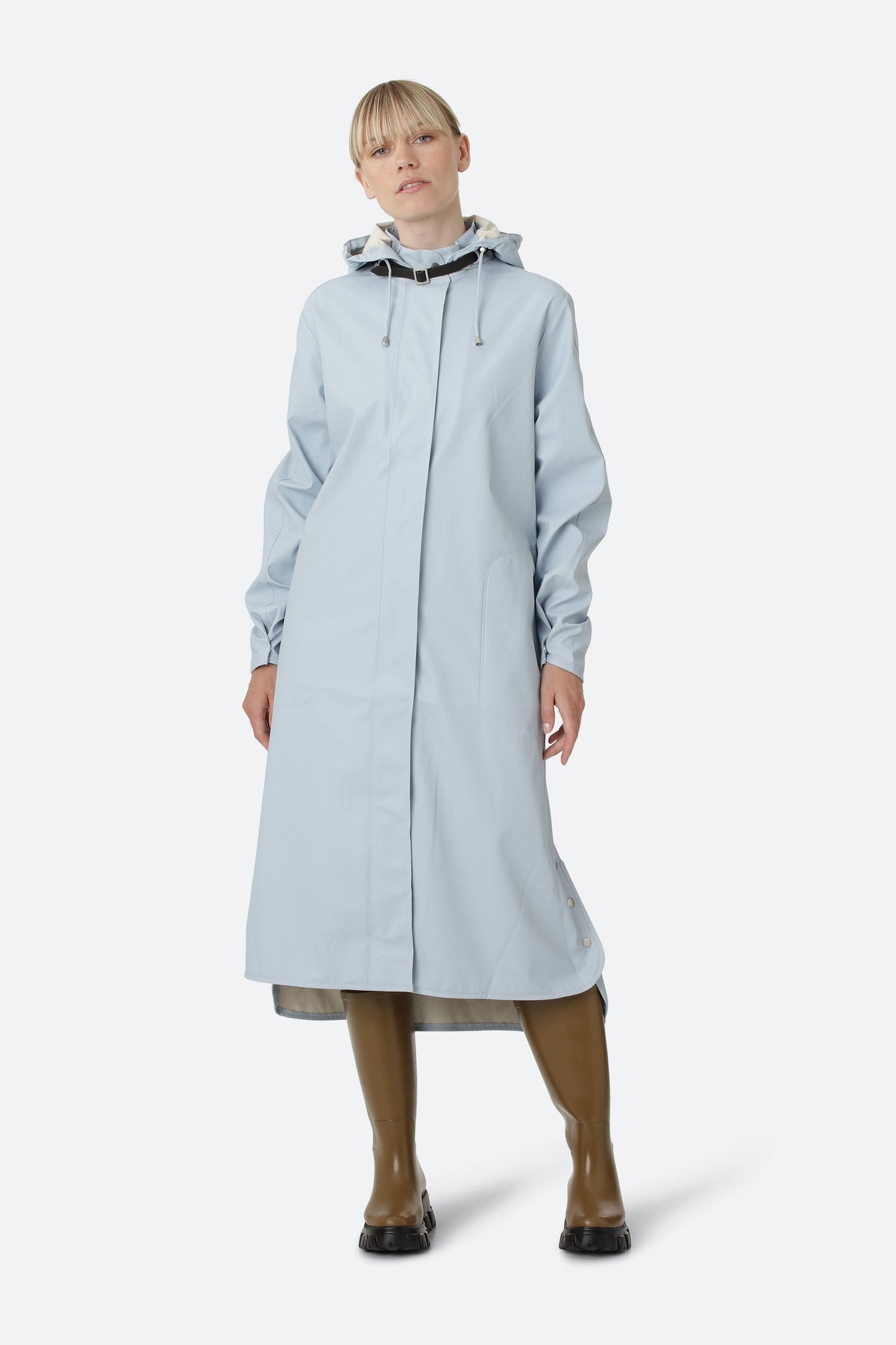 Ilse Jacobsen Light Weight Rain Coat - Bluebell