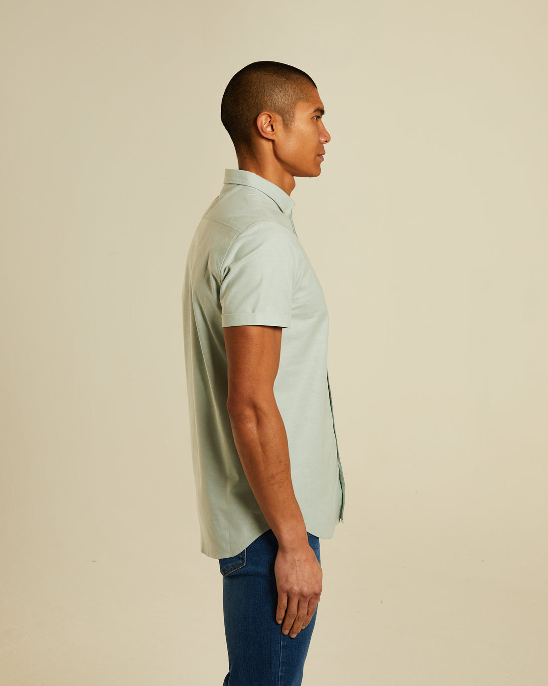 Diesel Rio Oxford SS Shirt - Surf Green