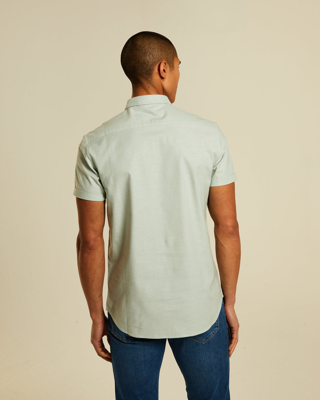 Diesel Rio Oxford SS Shirt - Surf Green