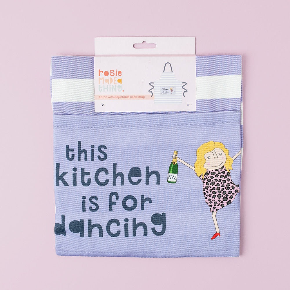 Rose Made a Thing Apron- Kitchen Dancing