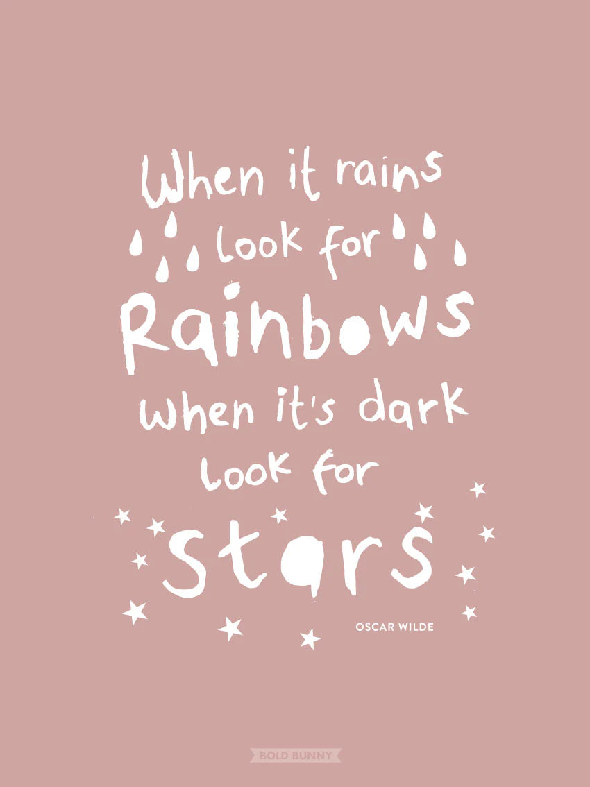 Bold Bunny Print - Look For Stars