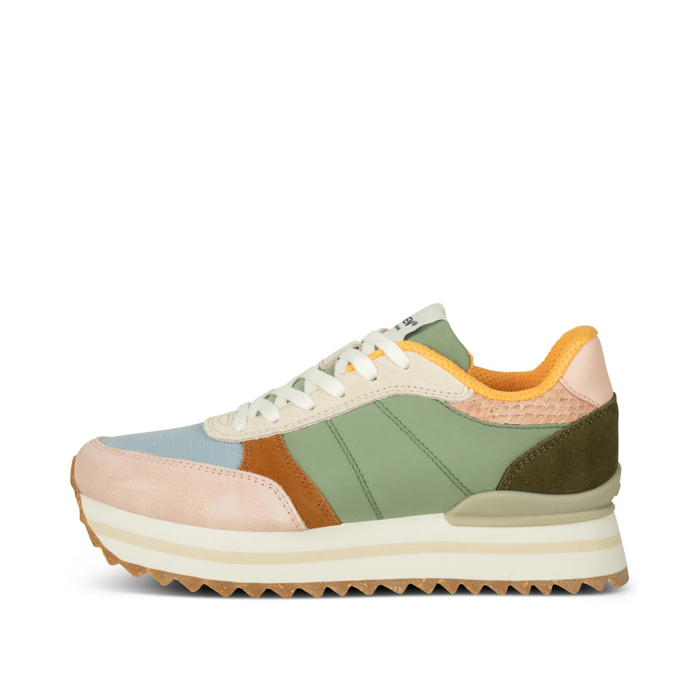 WODEN Ronja Plateau Runner - Algae Multi