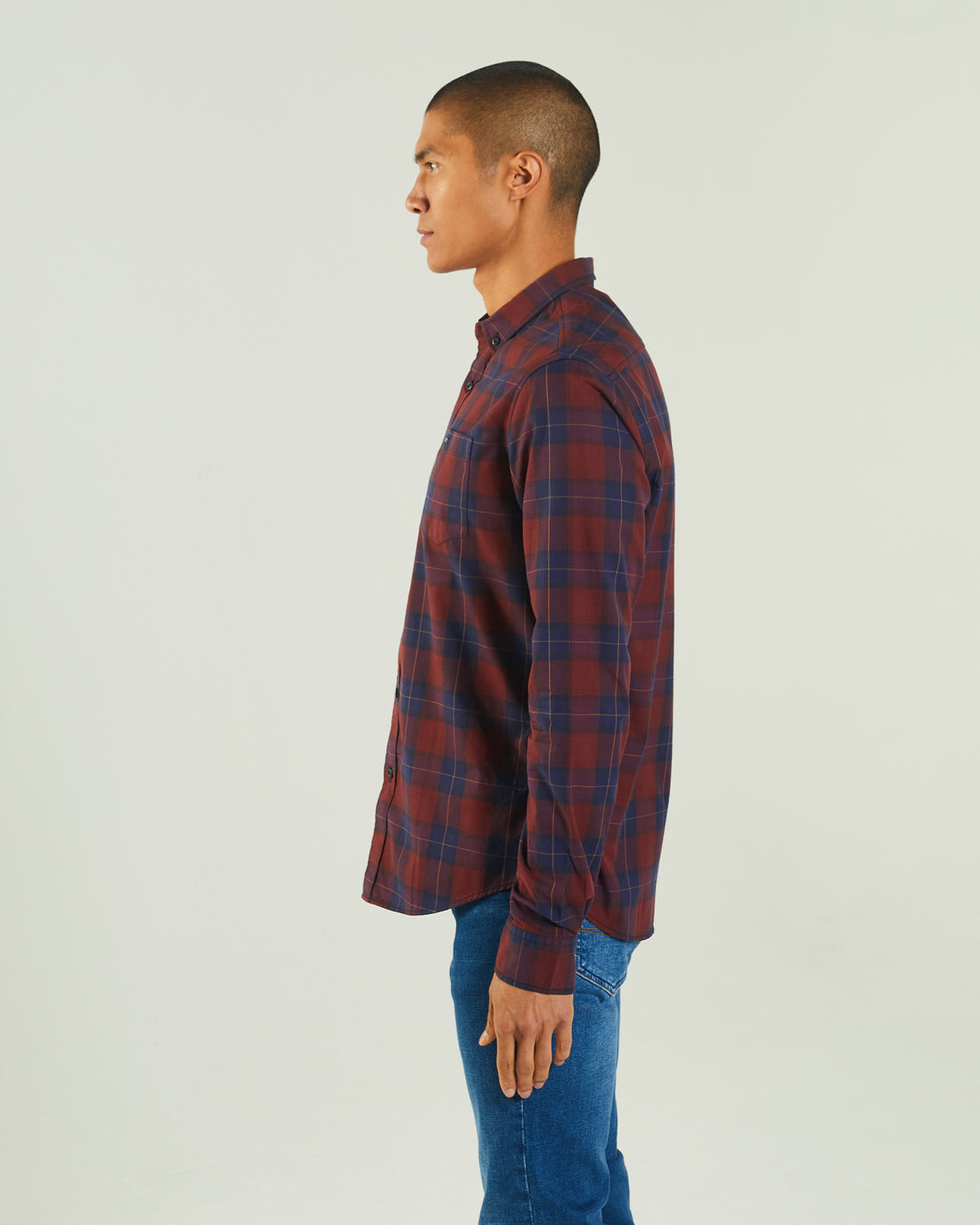 DIESEL Payne Long-Sleeve Shirt - Check