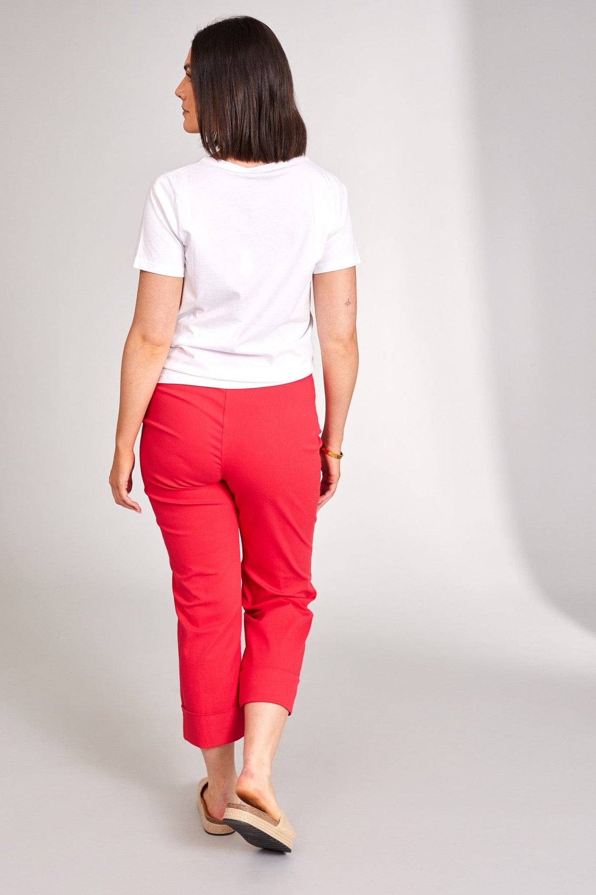 Peruzzi Metallic Print T-Shirt - Pink