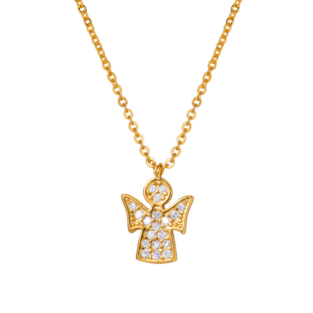 Knight & Day The Pink Box Gold Angel