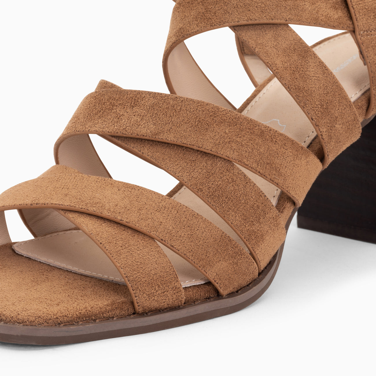 Vanessa Wu Loriane Sandals - Hazelnut Brown