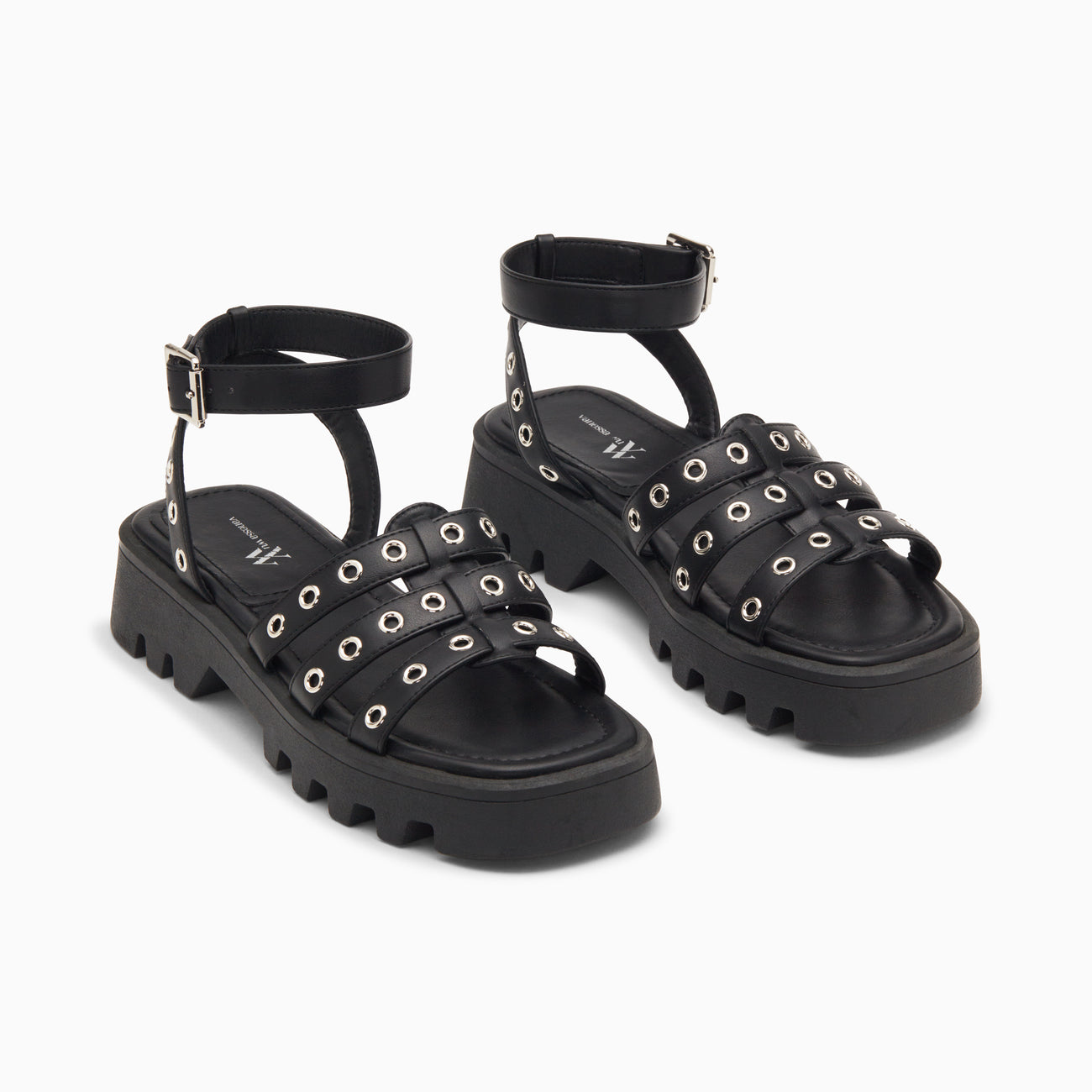 Vanessa Wu Inaya Sandals - Black
