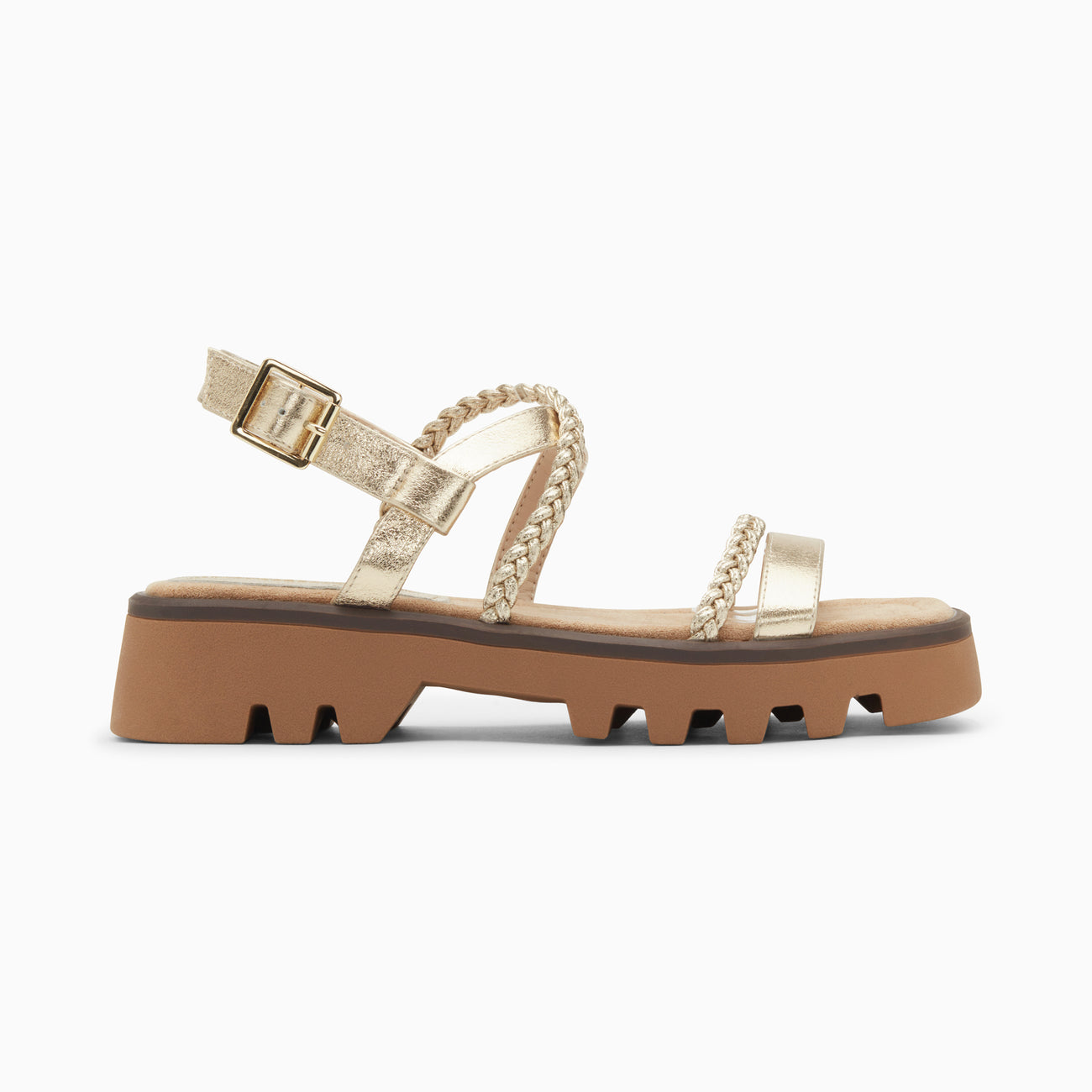 Vanessa Wu Bonnie Sandal - Gold