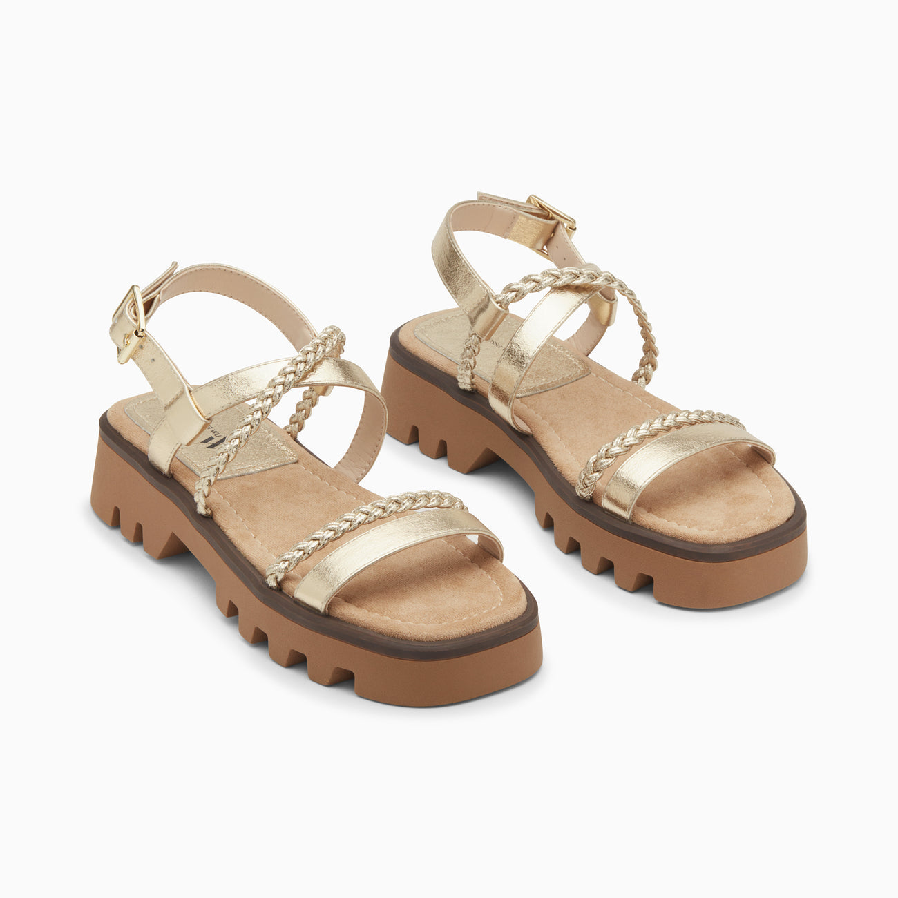 Vanessa Wu Bonnie Sandal - Gold