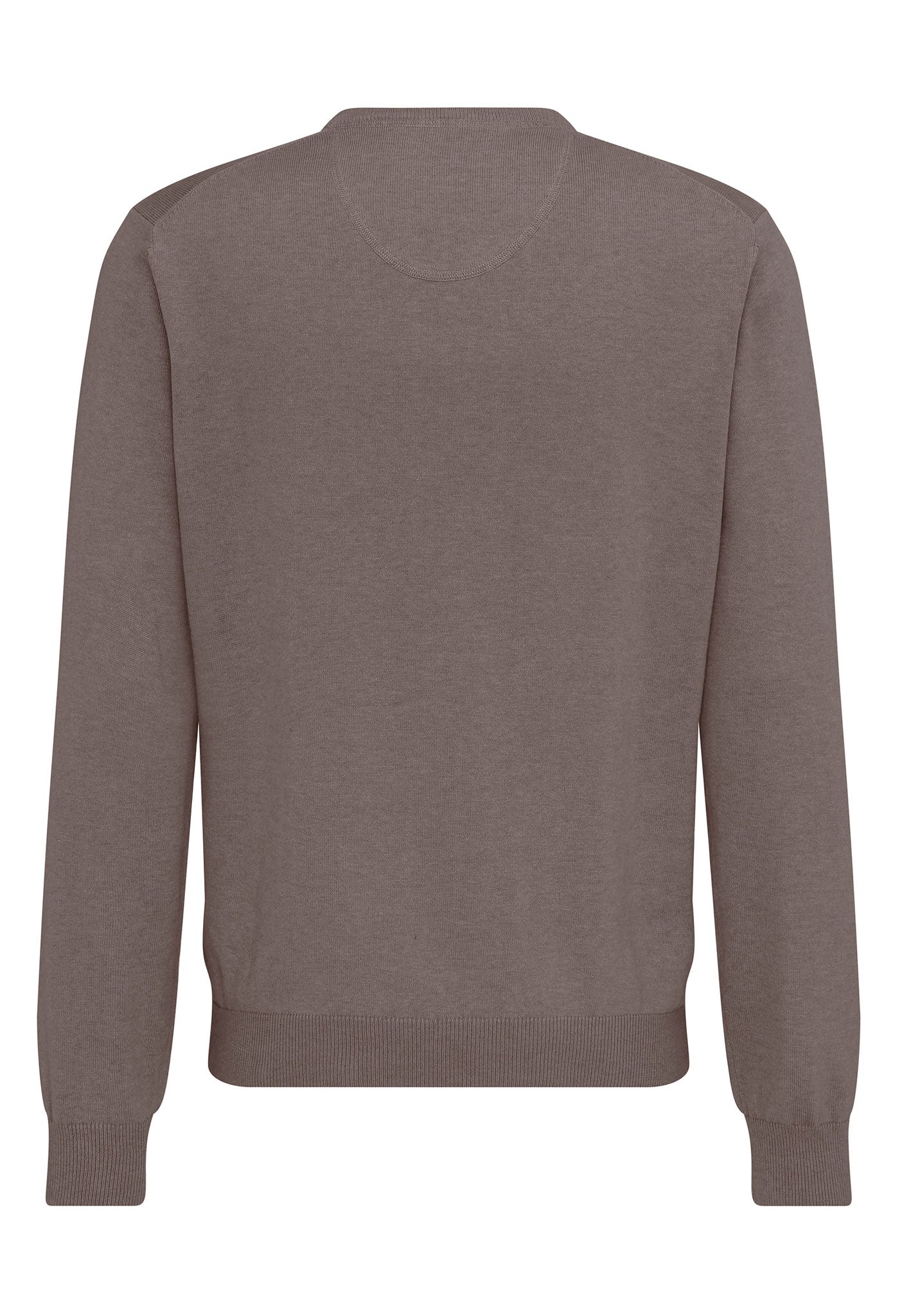 Fynch Hatton V-Neck Jumper Earth