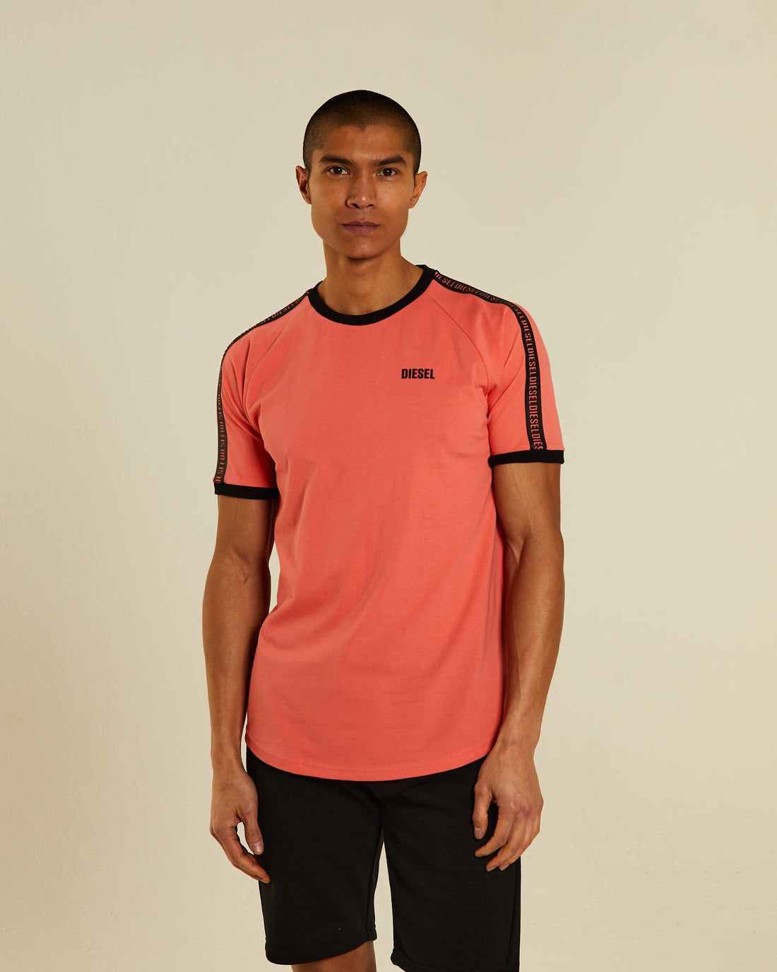 Diesel Silvan Tee - Bright Peach