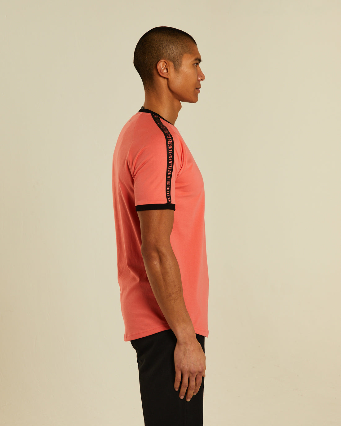 Diesel Silvan Tee - Bright Peach