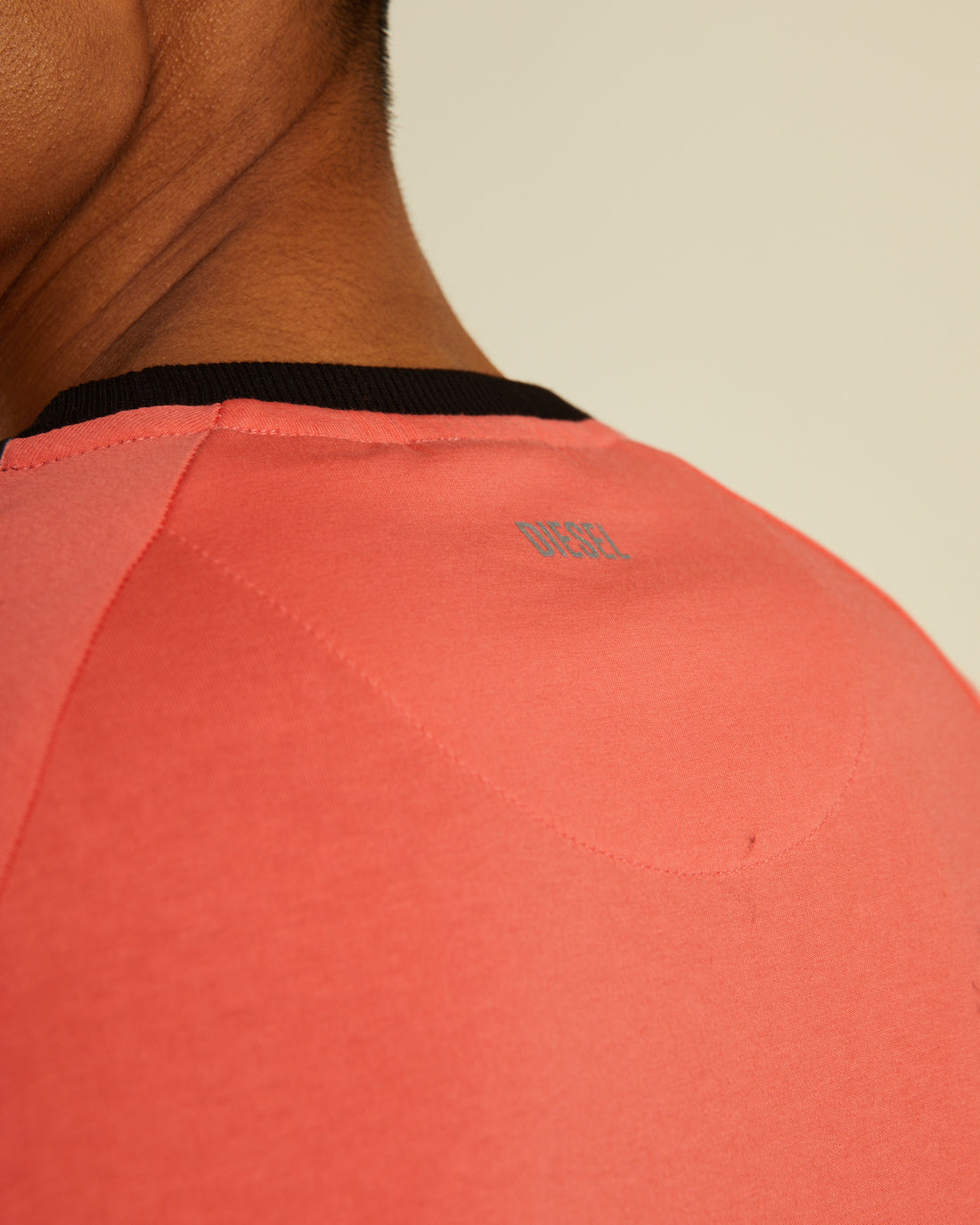Diesel Silvan Tee - Bright Peach