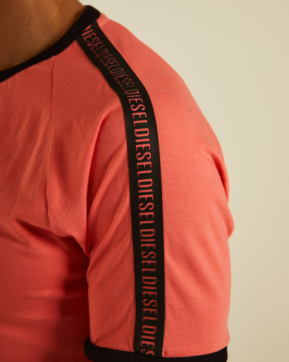 Diesel Silvan Tee - Bright Peach
