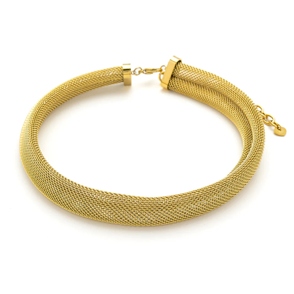 Knight & Day Chunky Mesh Necklace