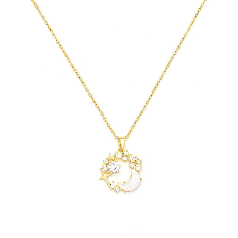 Knight & DaY Milky Moon Pendant