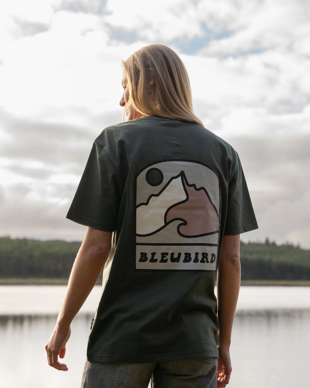 Bleubird Escape Tee - Forest