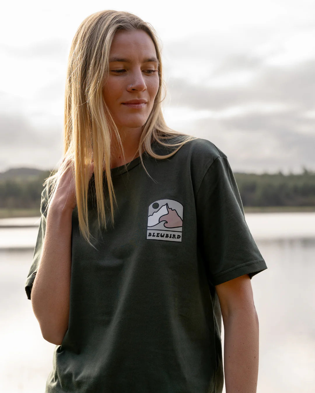 Bleubird Escape Tee - Forest