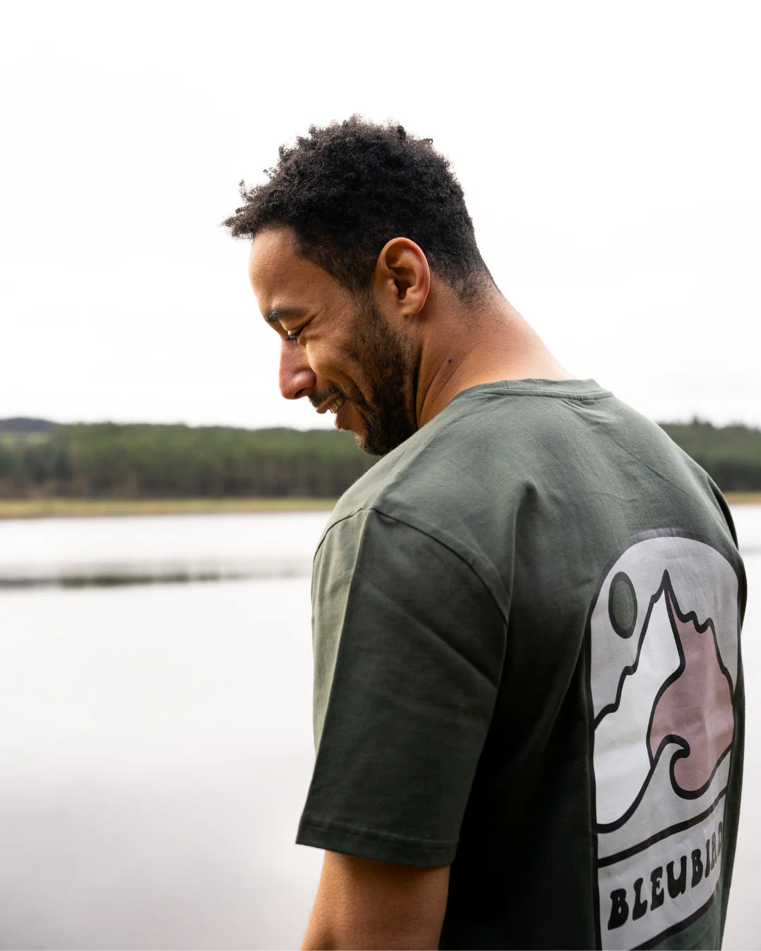 Bleubird Escape Tee - Forest