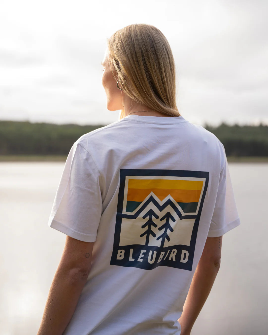 Bleubird Field Tee - White