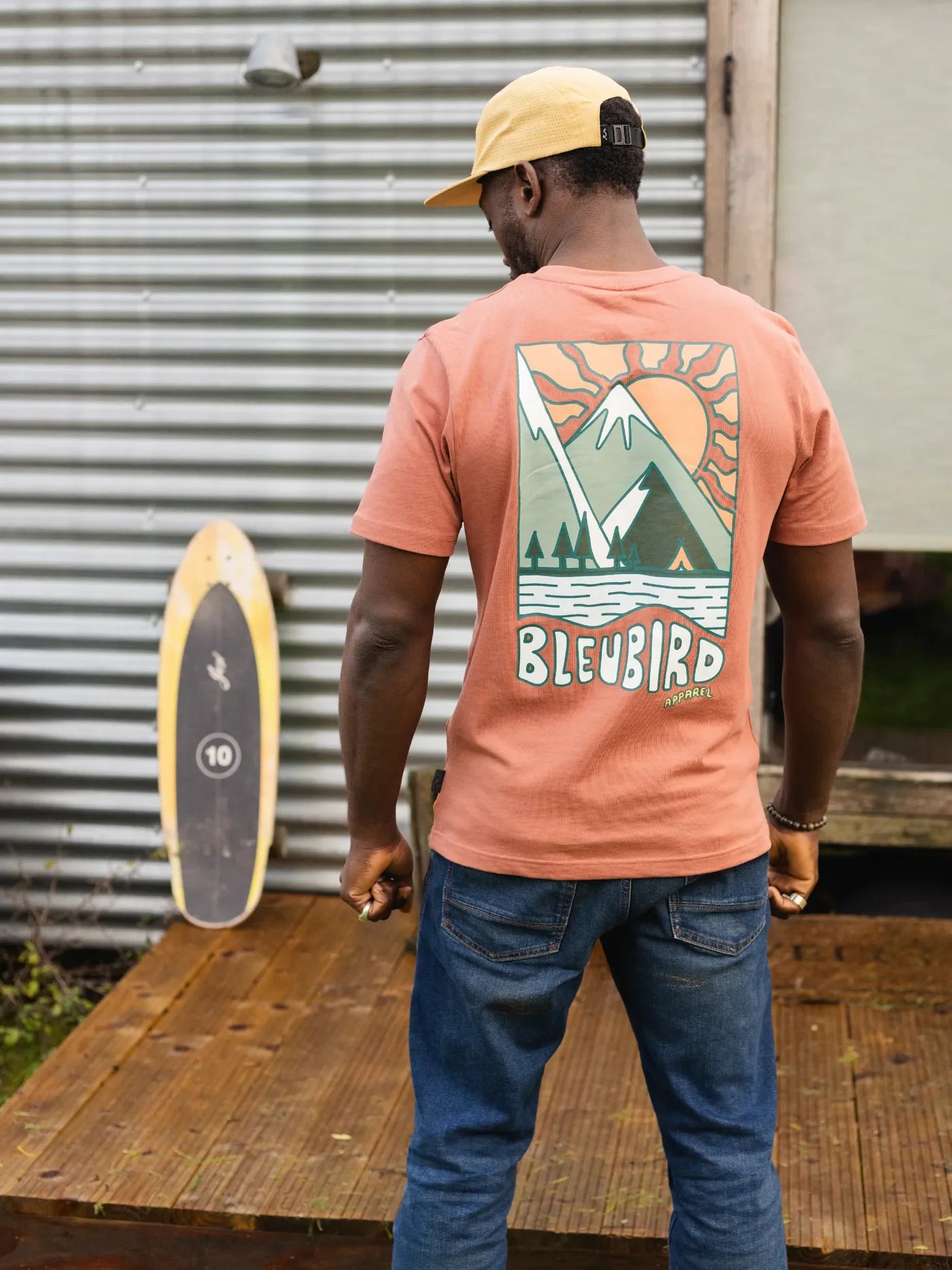 Bleubird Solace T-Shirt - Clay
