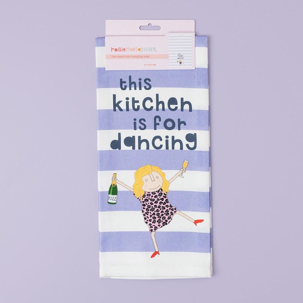 Rosie Made A Thing Tea Towel- Kitchen Dancing