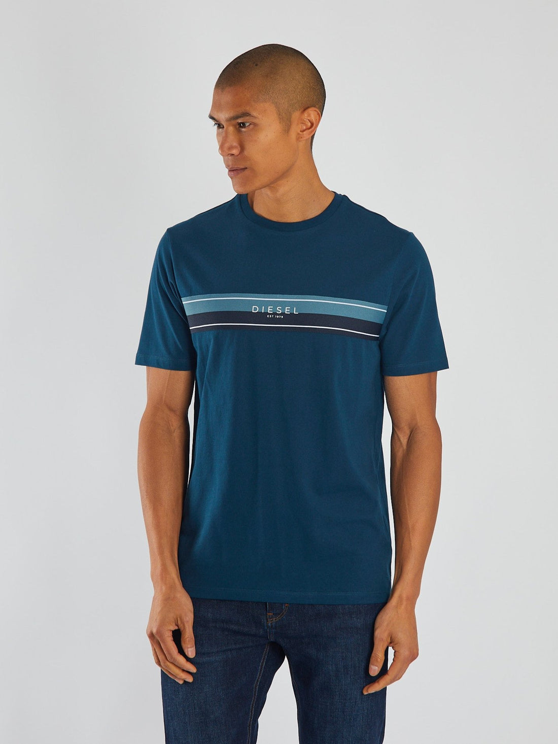 Diesel Tyler Tee - Midnight Teal