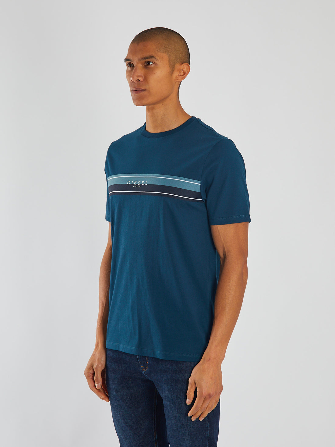 Diesel Tyler Tee - Midnight Teal