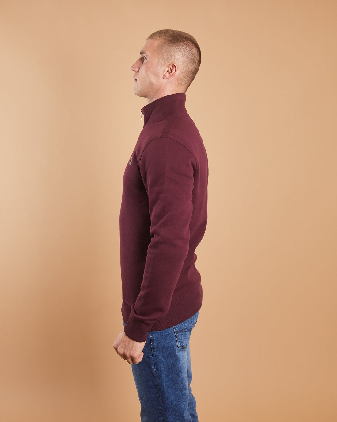 Diesel Urban Half Zip - Wine Port