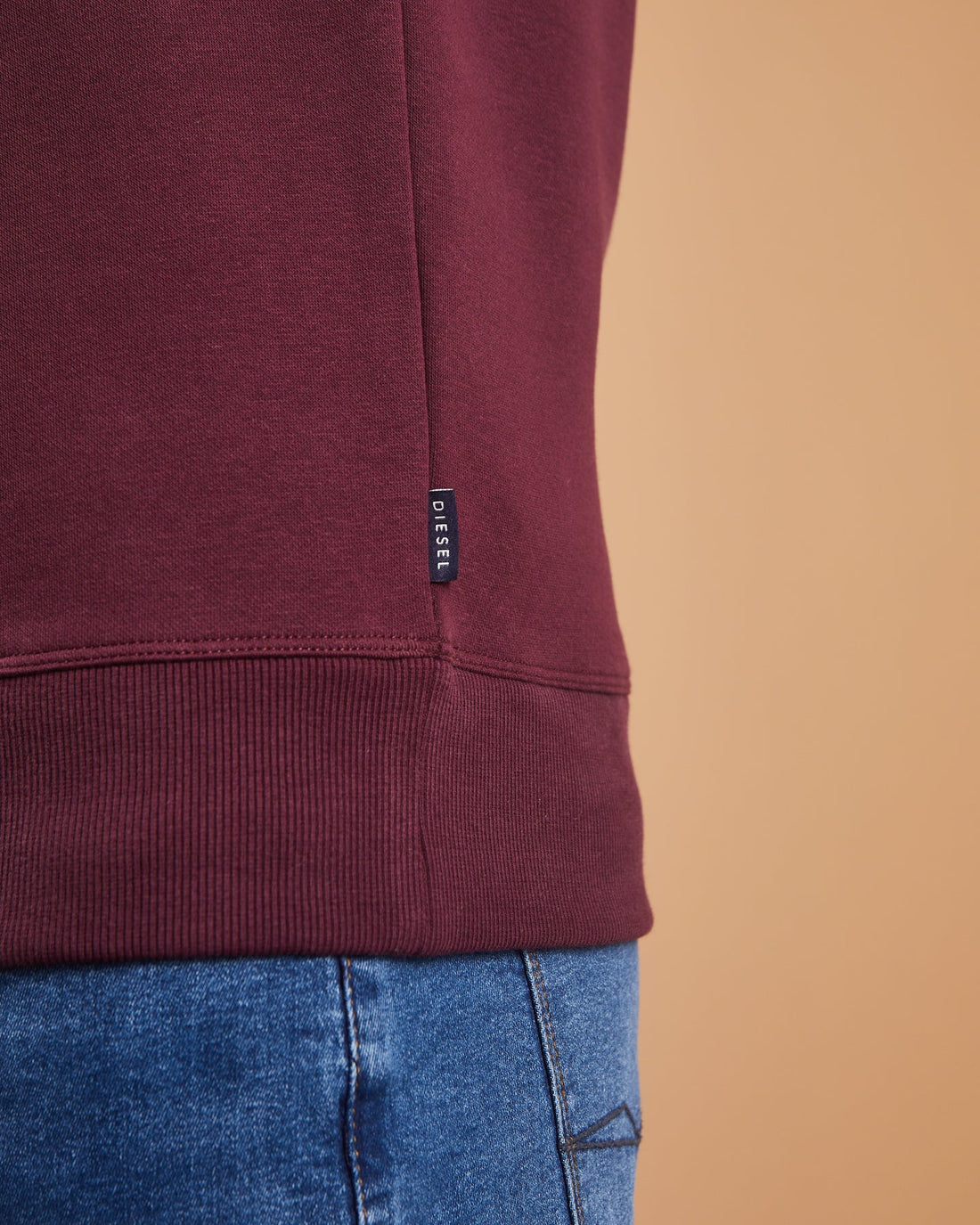 Diesel Urban Half Zip - Wine Port