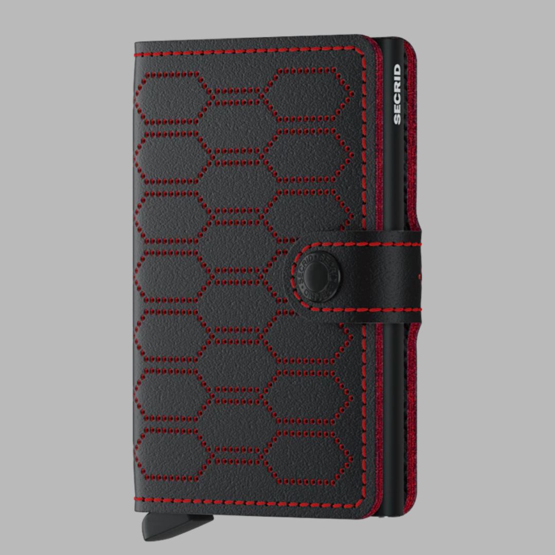 Secrid Slimwallet Fuel - Black & Red