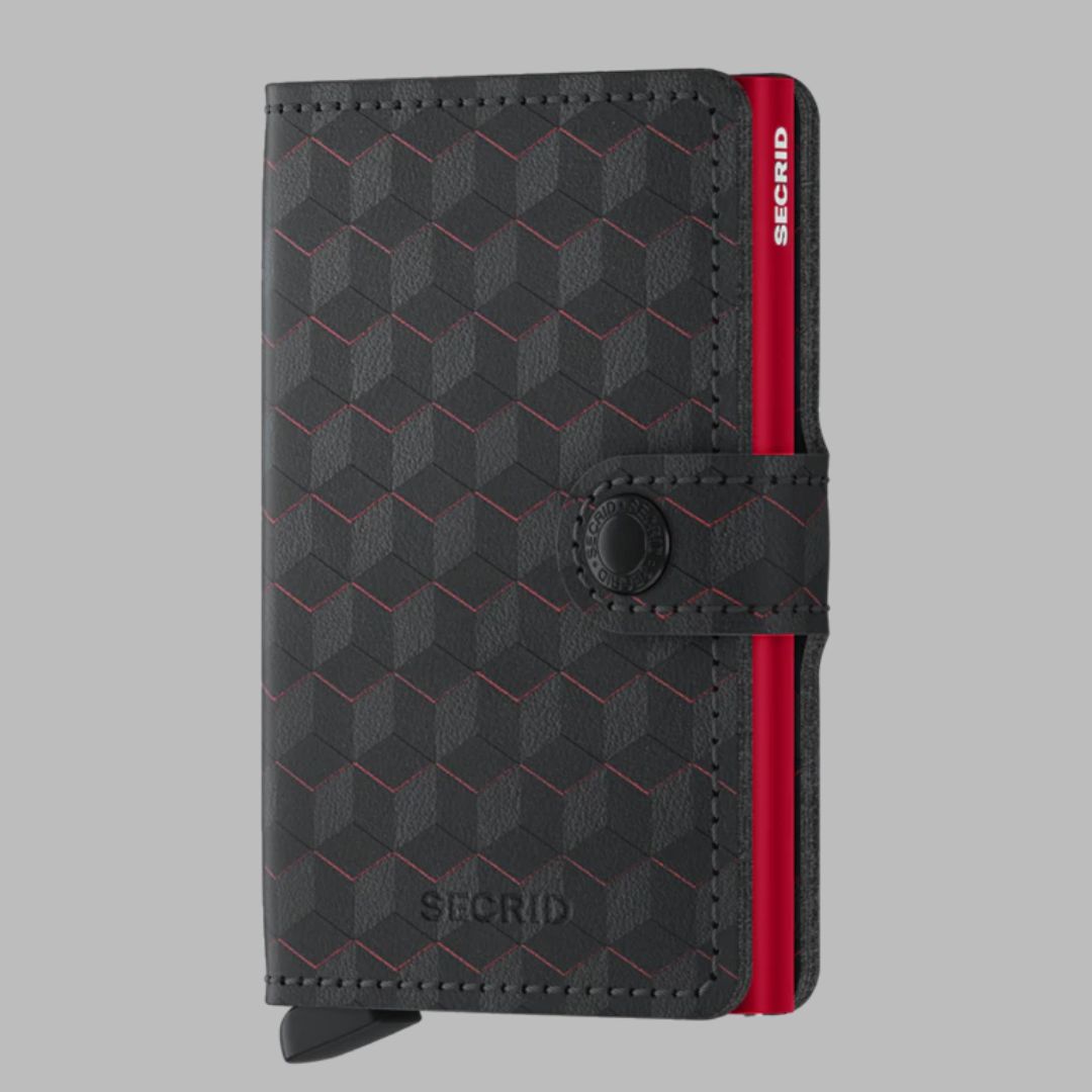 Secrid Miniwallet Optical - Black & Red