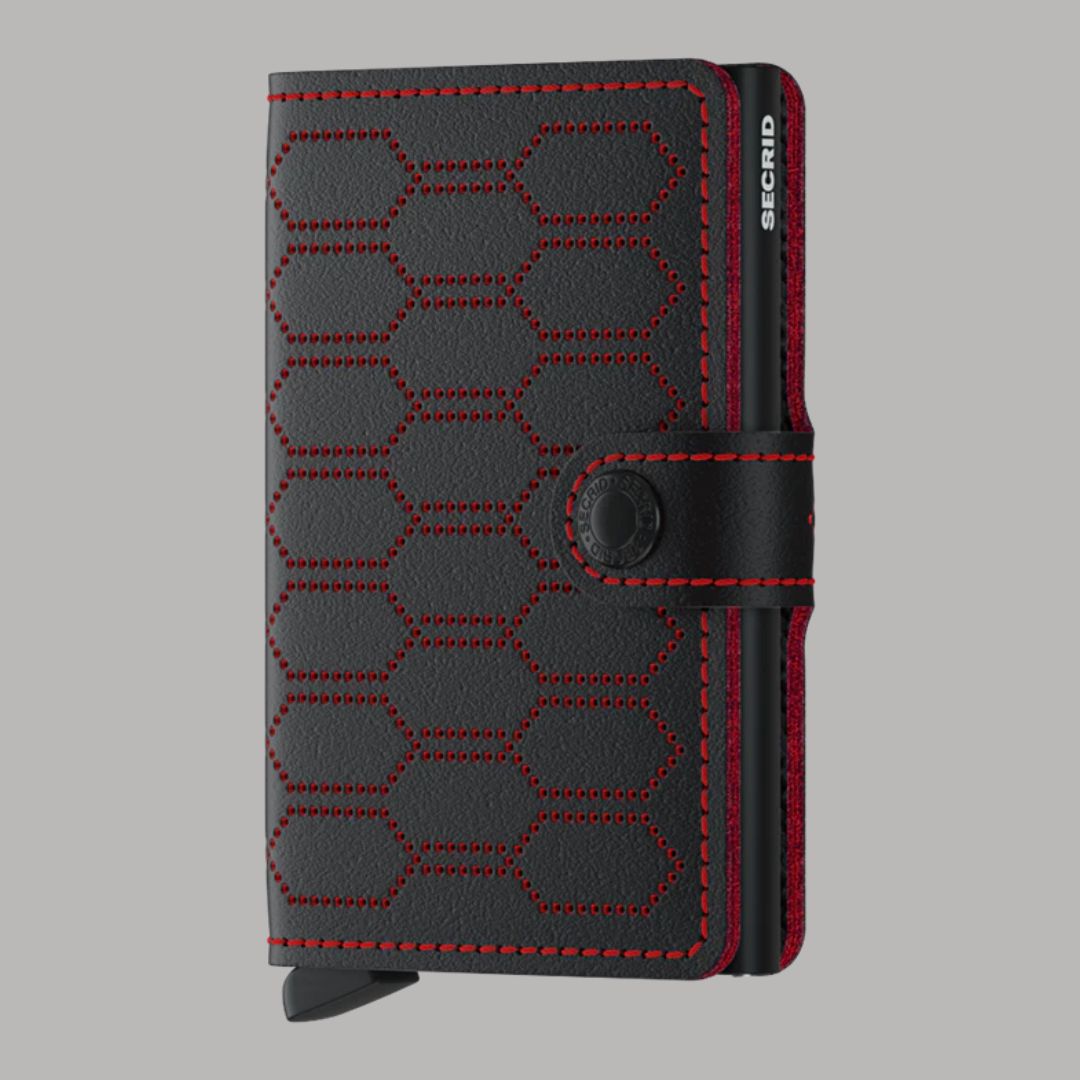 Secrid Miniwallet - Fuel Black/Red