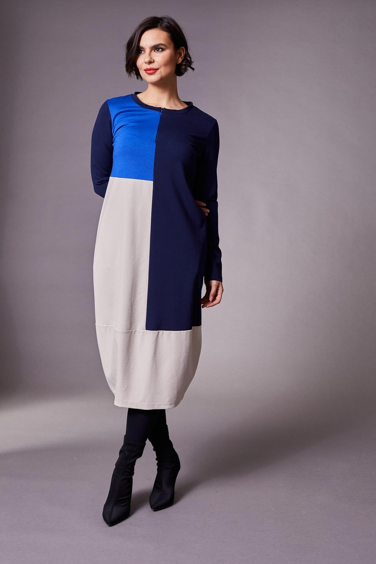 Peruzzi Colour Block Dress