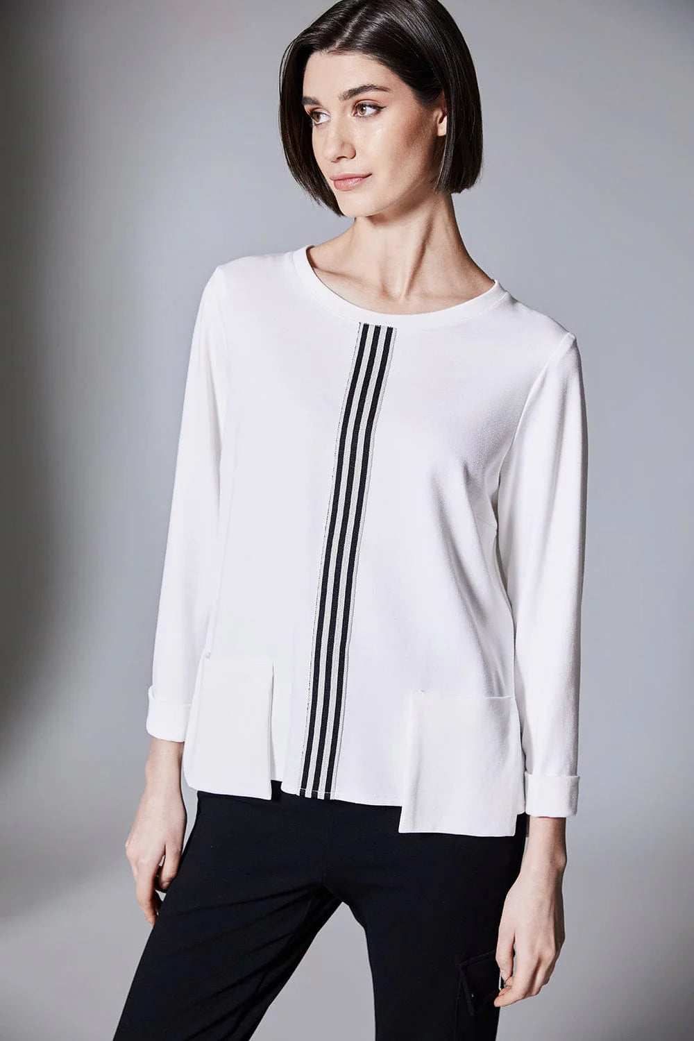 Peruzzi Centre Stripe Shirt
