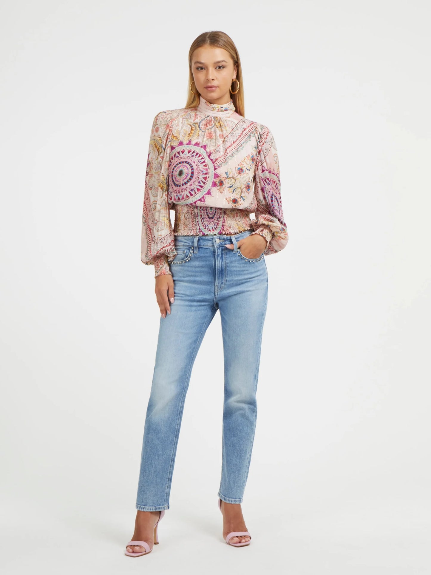 Guess Long-Sleeve Monique Top