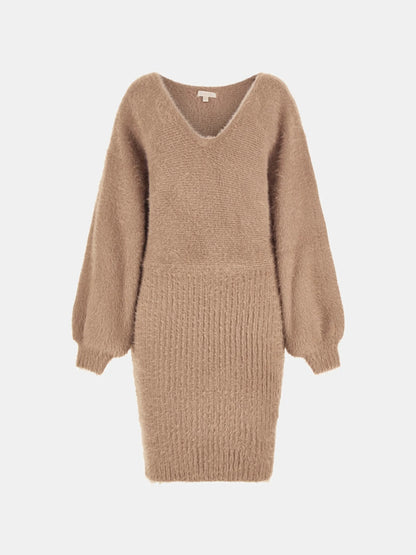 Guess Dolman Adeline Fuzzy Sweater Dress