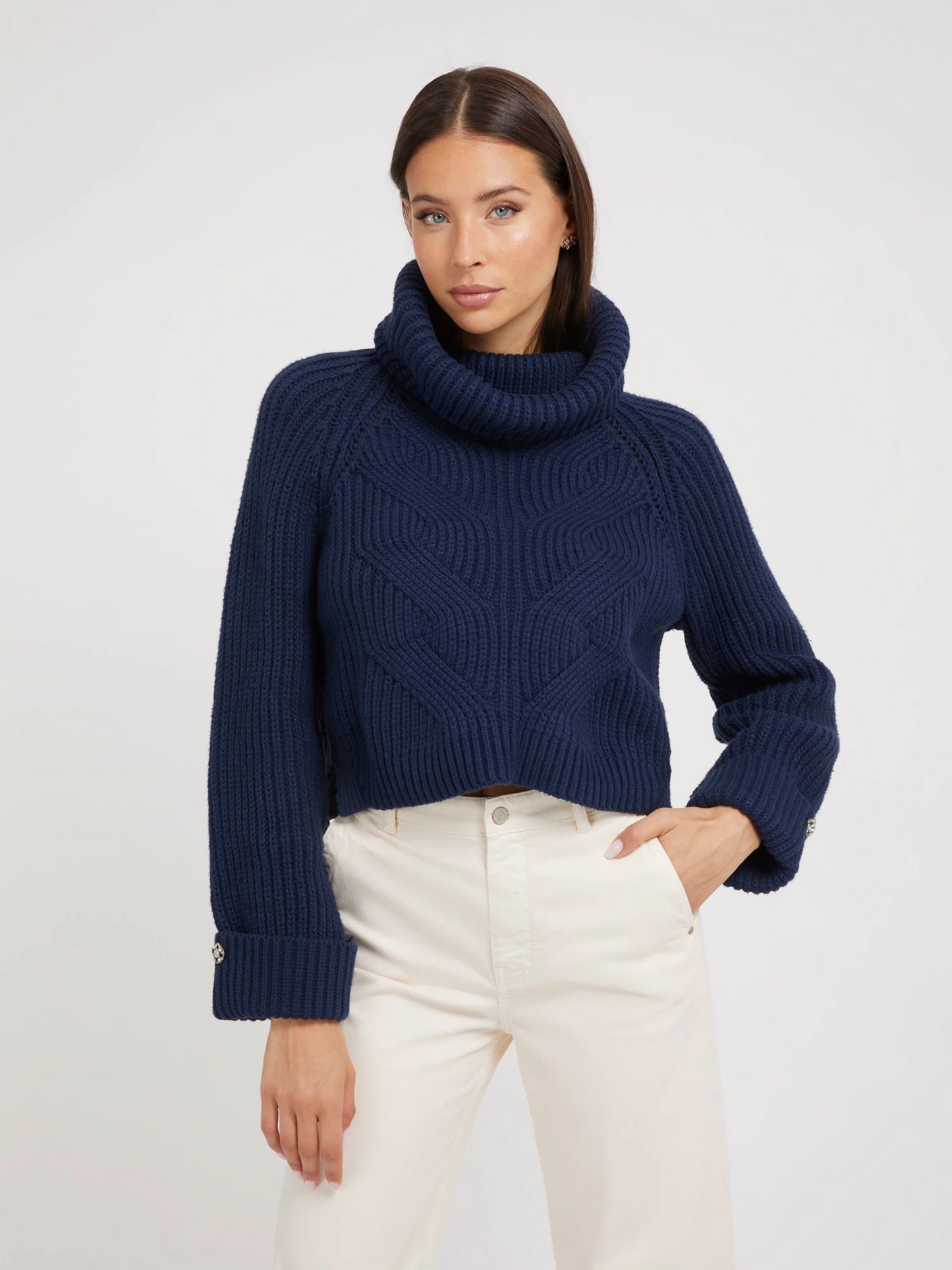 Guess Lois Turtle Neck Knit Jumper