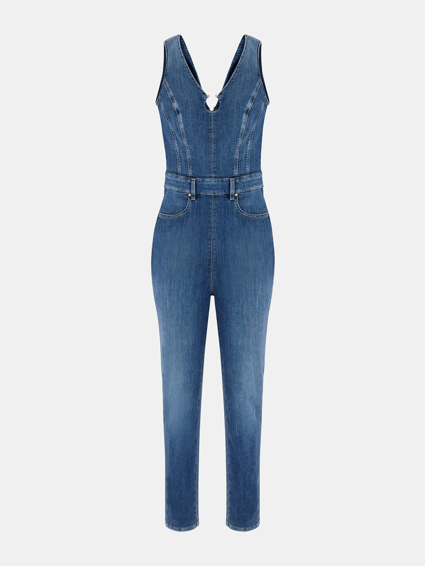 Guess Ester Skinny Fit Jumpsuit - Denim