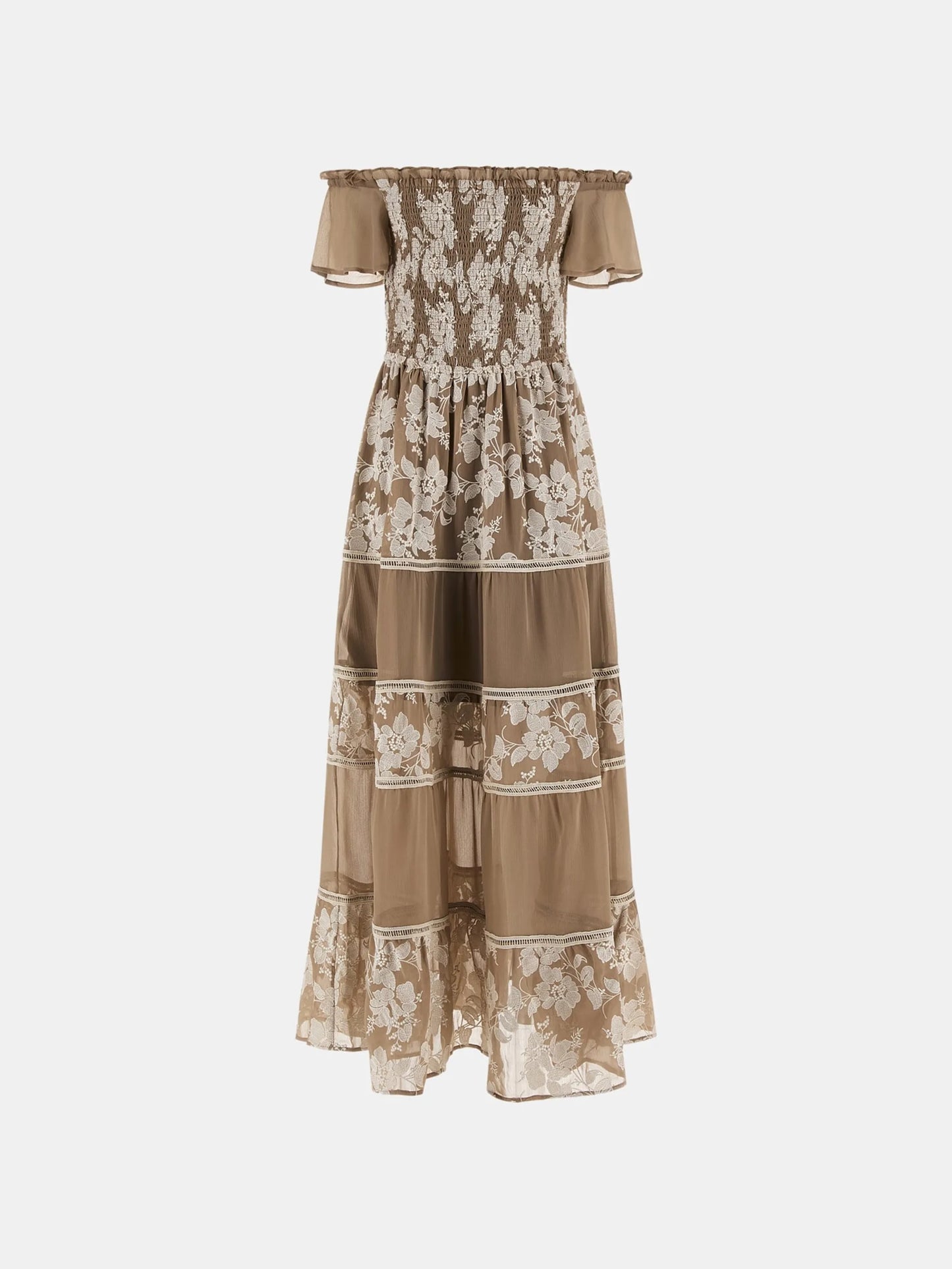 Guess Giuditta Embroidered Maxi Dress