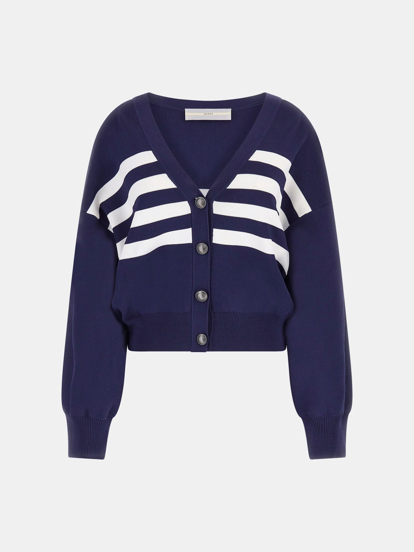 Guess Rachel Long-Sleeve Cardigan Sweater